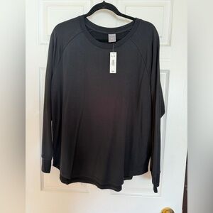 JoeFresh sweatshirt, shirt tail hem, new never worn